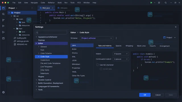 JetBrains IDE 怎样只对当前项目启用格式化规则