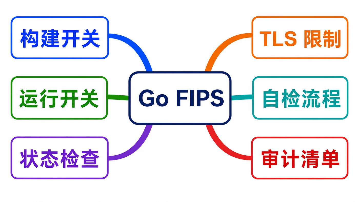 Go FIPS 140-3 思维导图