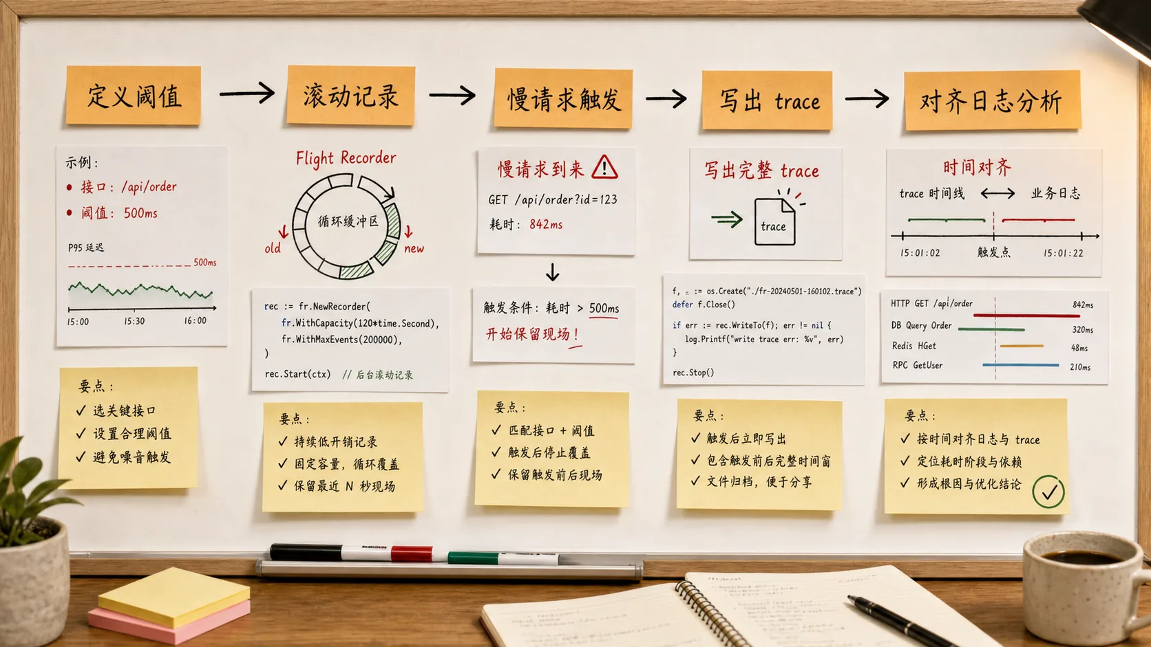 Go Flight Recorder 排障流程图
