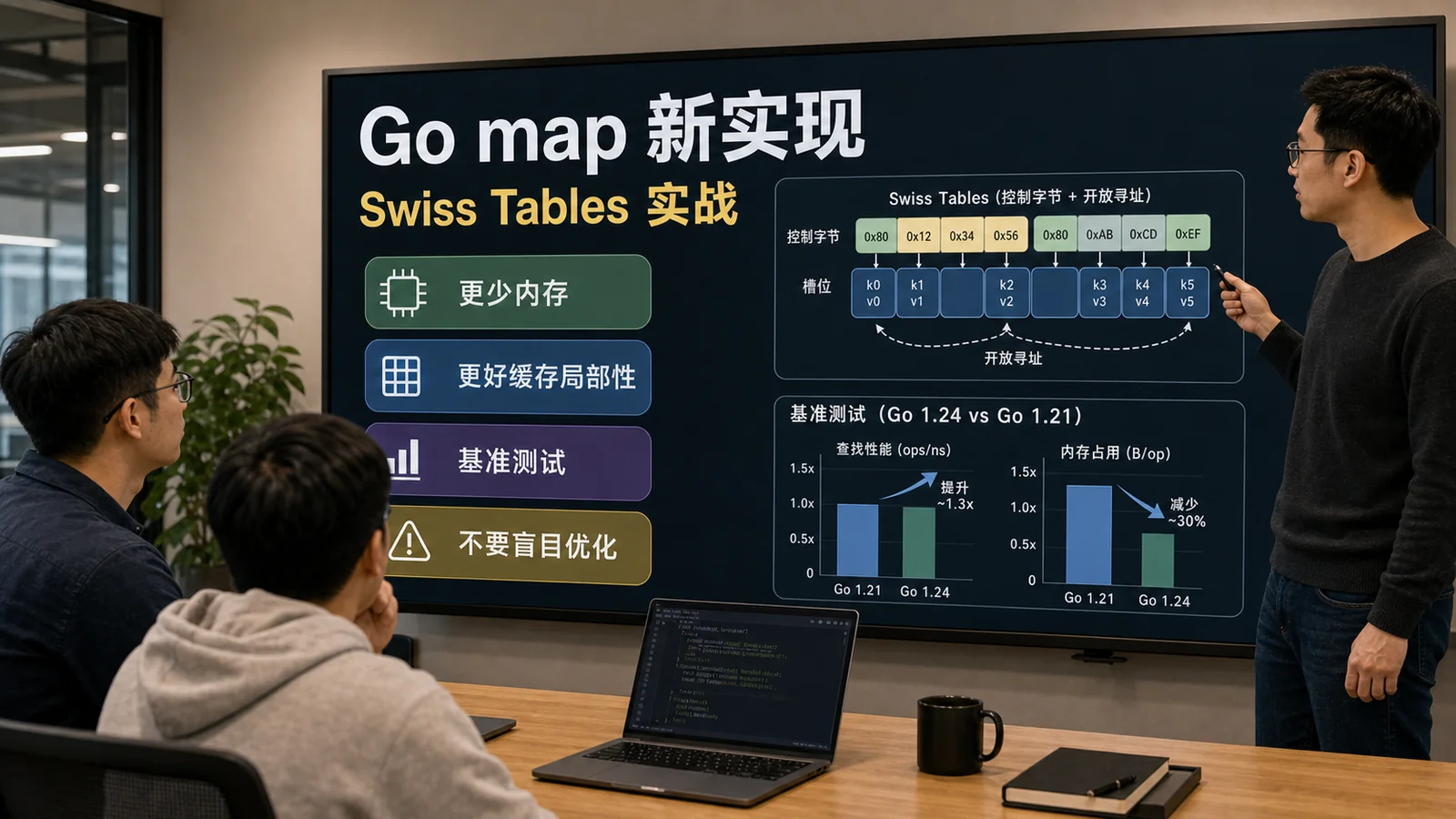 Go map 新实现实战：Swiss Tables 变快了，但别急着改业务代码