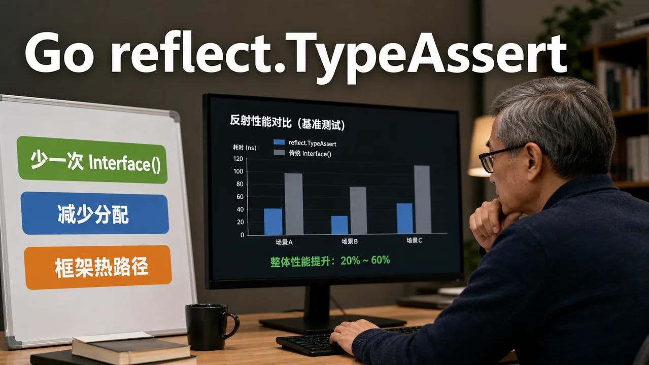 Go 1.25 reflect.TypeAssert 实战：反射热路径里，少一次 Interface() 可能真有用