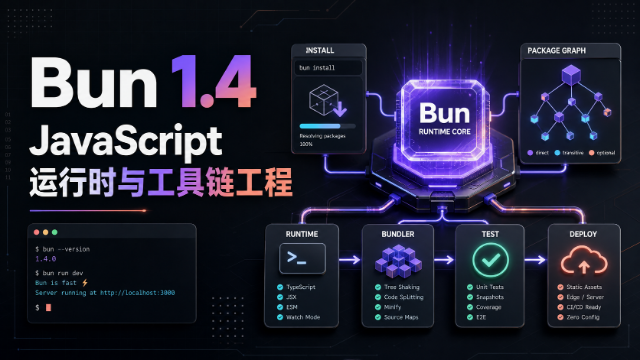 Bun 1.4 JavaScript 运行时与工具链工程专题