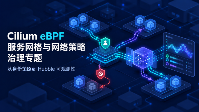 Cilium eBPF 服务网格与网络策略治理专题