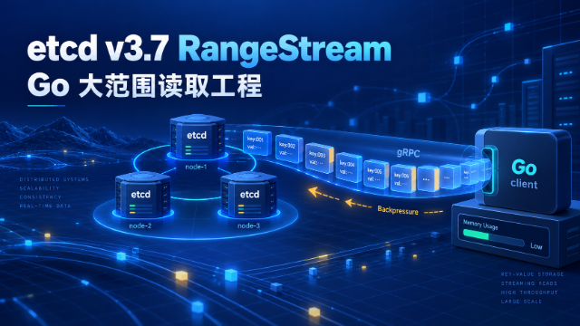 etcd v3.7 RangeStream 与 Go 大范围读取工程专题