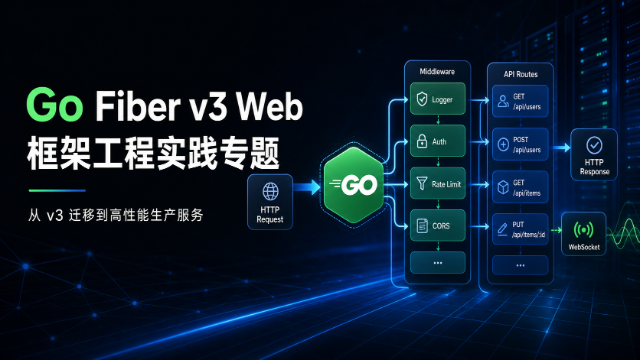 Go Fiber v3 Web 框架工程实践专题