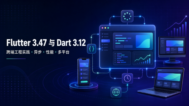 Flutter 3.47 与 Dart 3.12 跨端工程实践专题