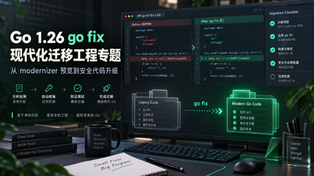 Go 1.26 go fix 现代化迁移工程专题
