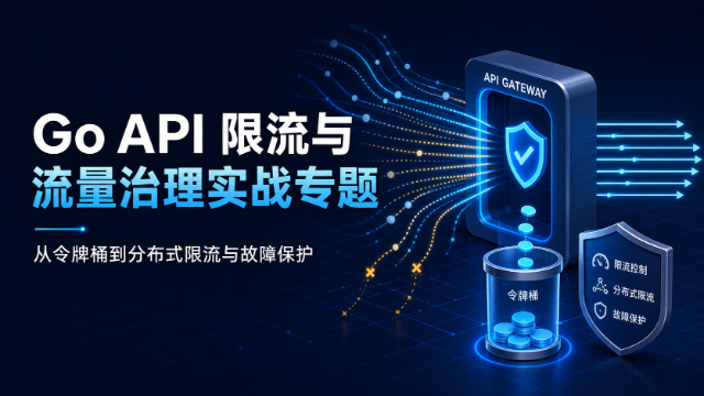 Go API 限流与流量治理实战专题