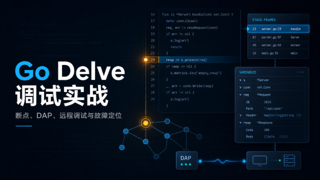 Go Delve 调试实战专题