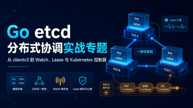 Go etcd 分布式协调实战专题