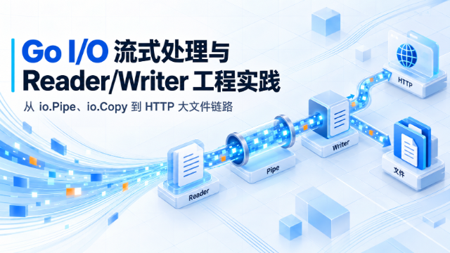Go I/O 流式处理与 Reader/Writer 工程实践