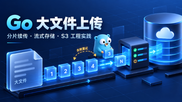 Go 大文件上传与流式存储工程实践专题