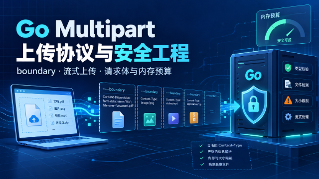 Go Multipart 上传协议与安全工程专题