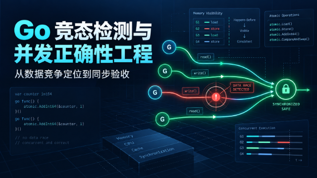 Go 竞态检测与并发正确性工程专题