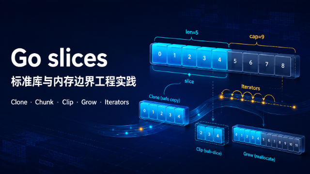 Go slices 标准库与内存边界工程实践