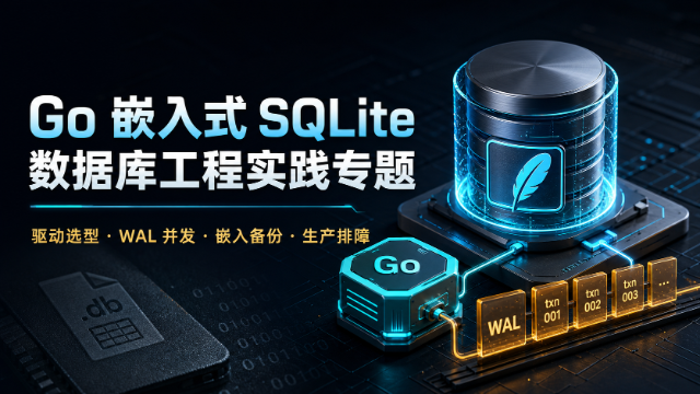Go 嵌入式 SQLite 数据库工程实践专题