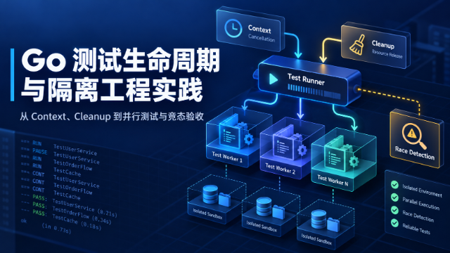 Go 测试生命周期与隔离工程实践专题