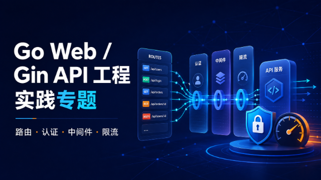 Go Web / Gin API 工程实践专题