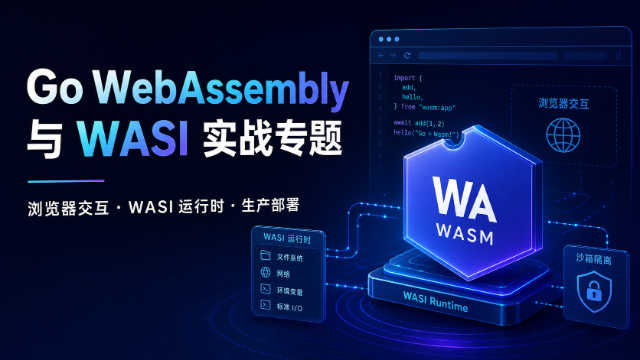 Go WebAssembly 与 WASI 实战专题