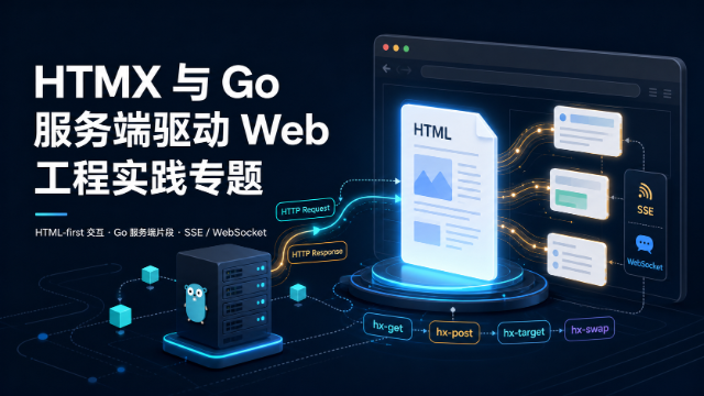 HTMX 与 Go 服务端驱动 Web 工程实践专题