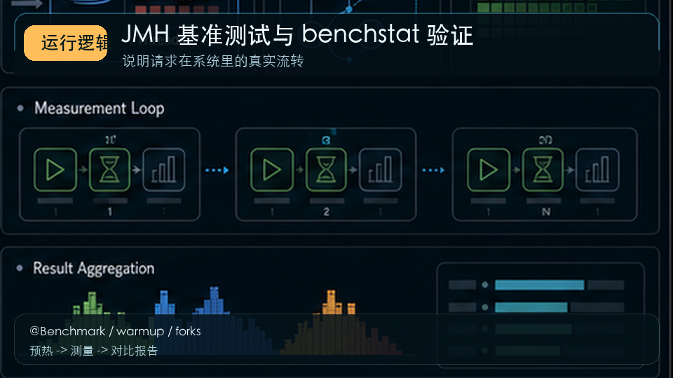 Java JMH 基准测试：避免微优化误判的正确写法 运行逻辑图