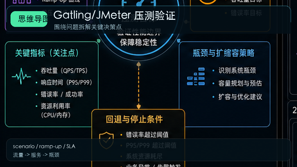 Spring Boot 压测验证：Gatling、JMeter 与性能回归门禁