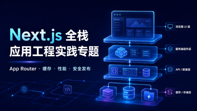 Next.js 全栈应用工程实践专题