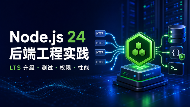 Node.js 24 后端工程实践专题
