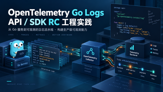 OpenTelemetry Go Logs API/SDK RC 工程实践专题