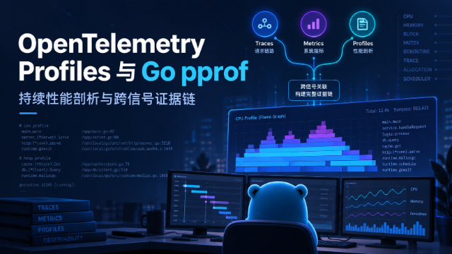 OpenTelemetry Profiles 与 Go pprof 性能工程专题