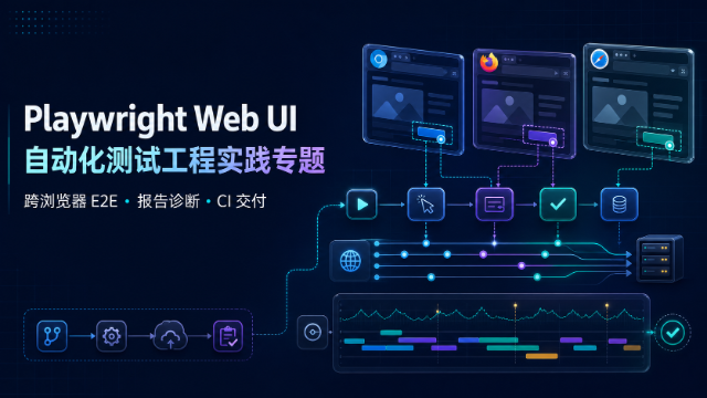 Playwright Web UI 自动化测试工程实践专题