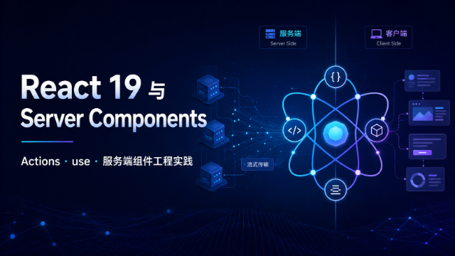 React 19 与 Server Components 工程实践专题